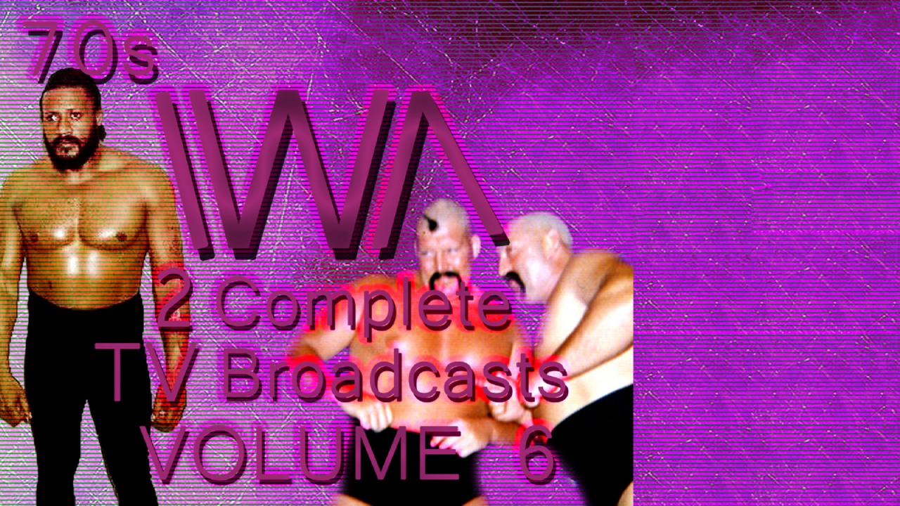 1970s IWA Wrestling 2 Complete TV Broadcasts Vol 6 (1975)
