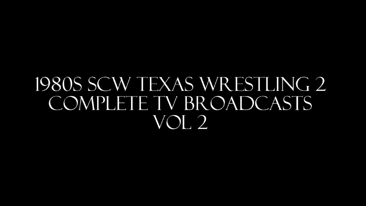 1980s SCW Texas Wrestling 2 Complete TV Broadcasts Vol 2 (1983)