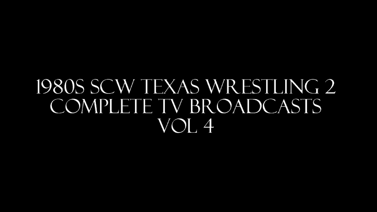 1980s SCW Texas Wrestling 2 Complete TV Broadcasts Vol 4 (1983)