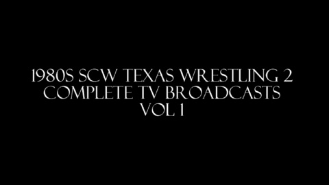 1980s SCW Texas Wrestling 2 Complete TV Broadcasts Vol 1 (1983)