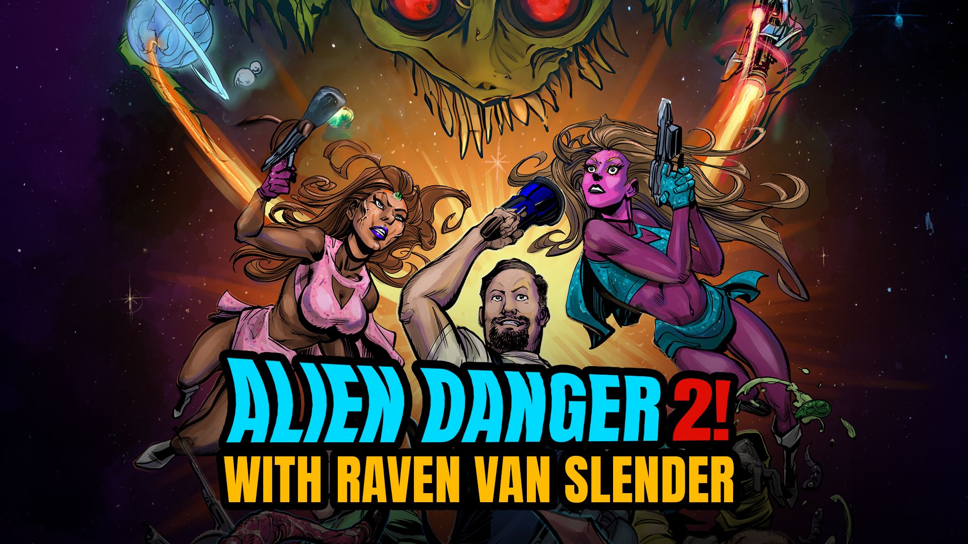 Alien Danger 2! With Raven Van Slender (2021)
