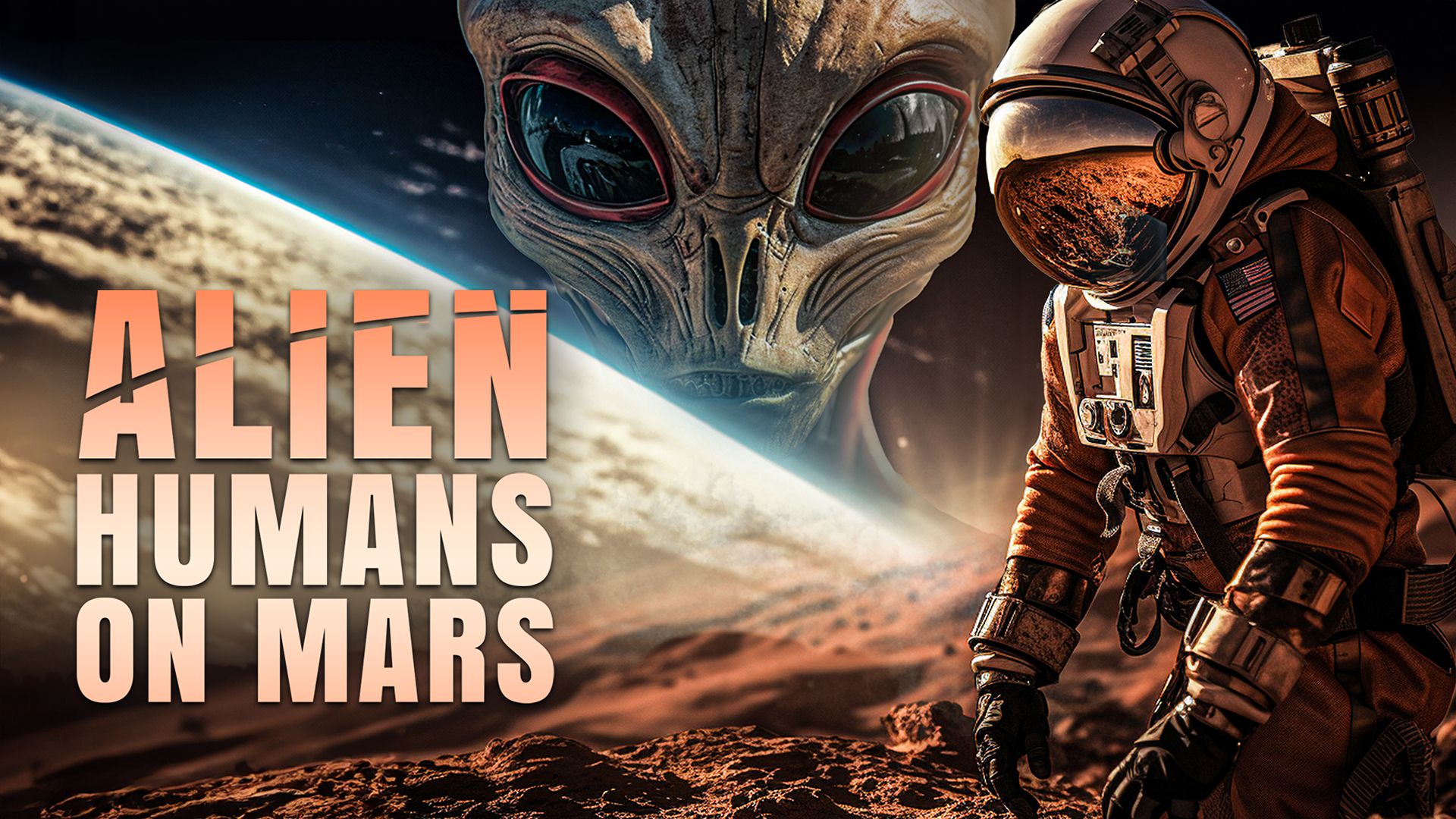 Alien Humans On Mars (2024)