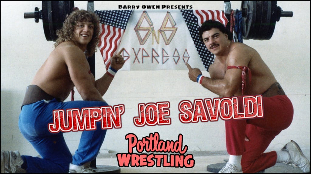 Jumpin' Joe Savoldi in Portland Wrestling (1985)