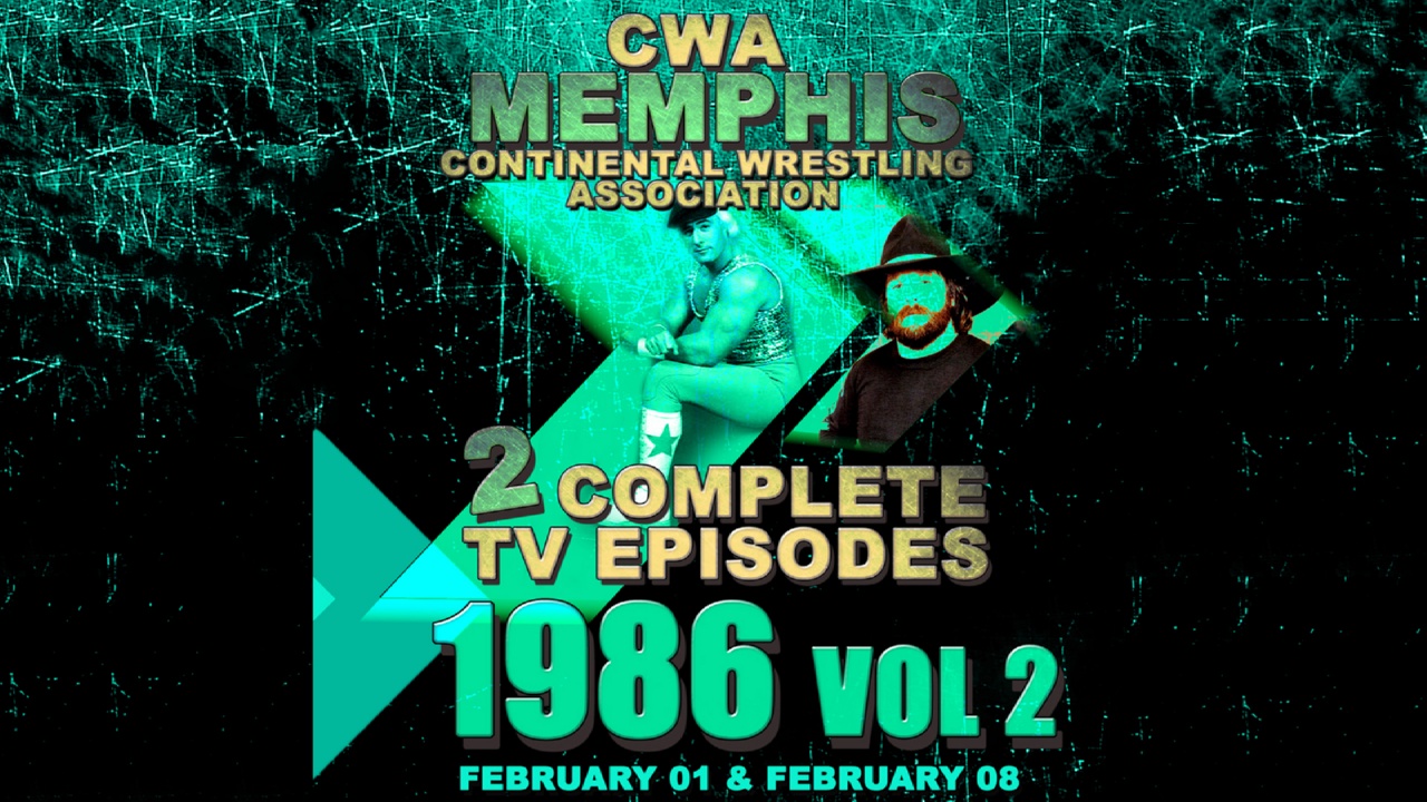 S86E02 CWA Memphis Wrestling 2 Complete TV Broadcasts 1986 Vol 2