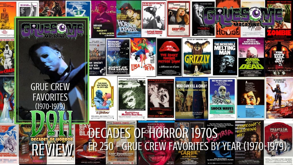 S01E250 Video Review - GRUE-CREW FAVORITES BY YEAR 1970-1979