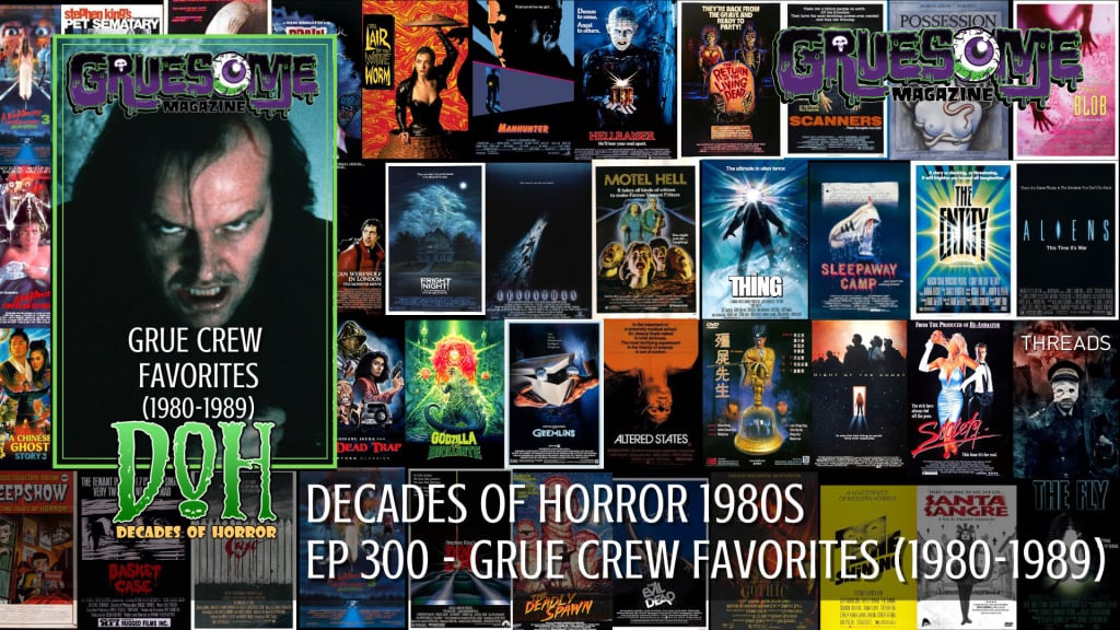 S01E300 Video Review - GRUE CREW FAVORITES BY YEAR 1980-1989