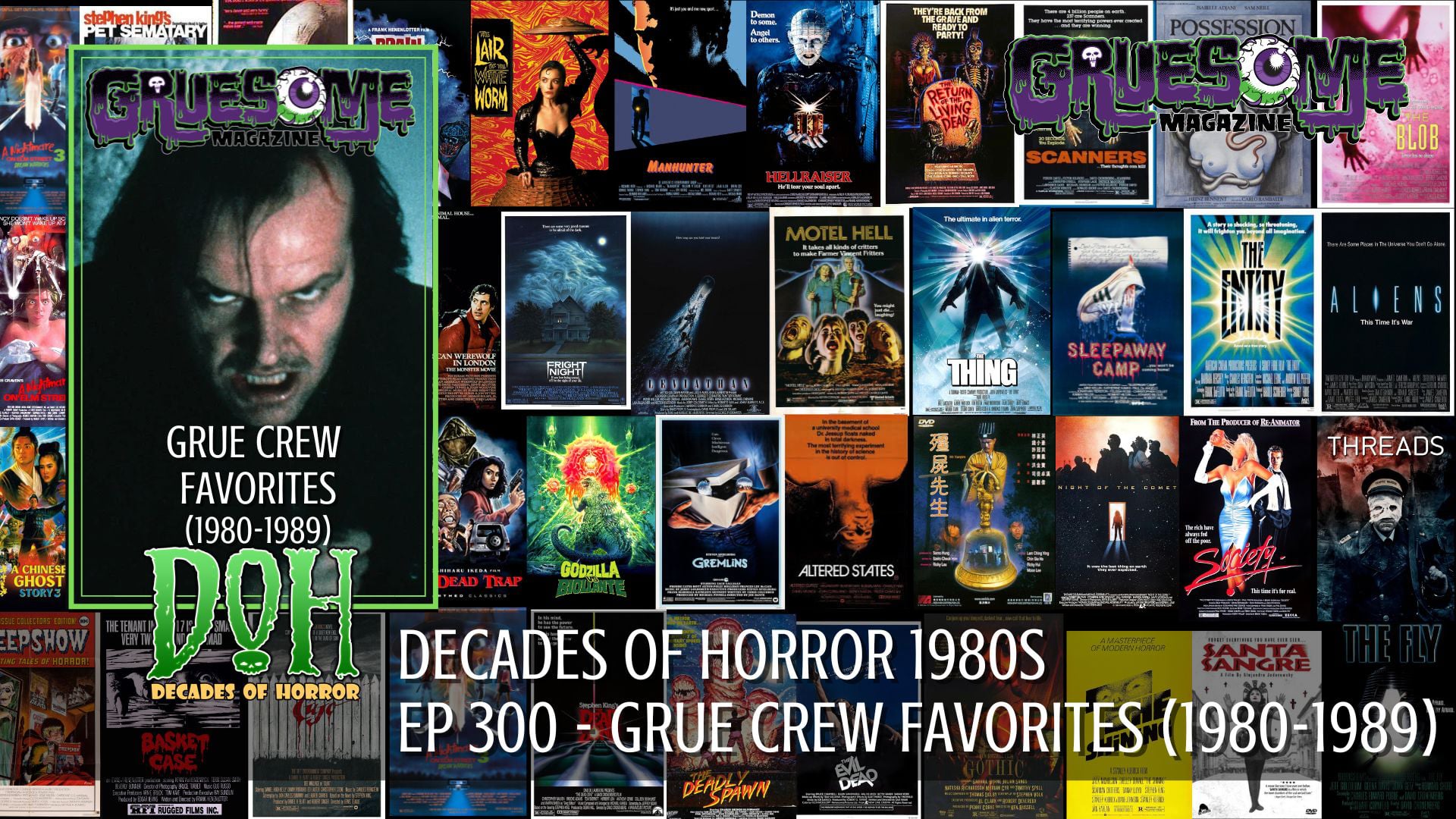 S01E300 Video Review - GRUE CREW FAVORITES BY YEAR 1980-1989