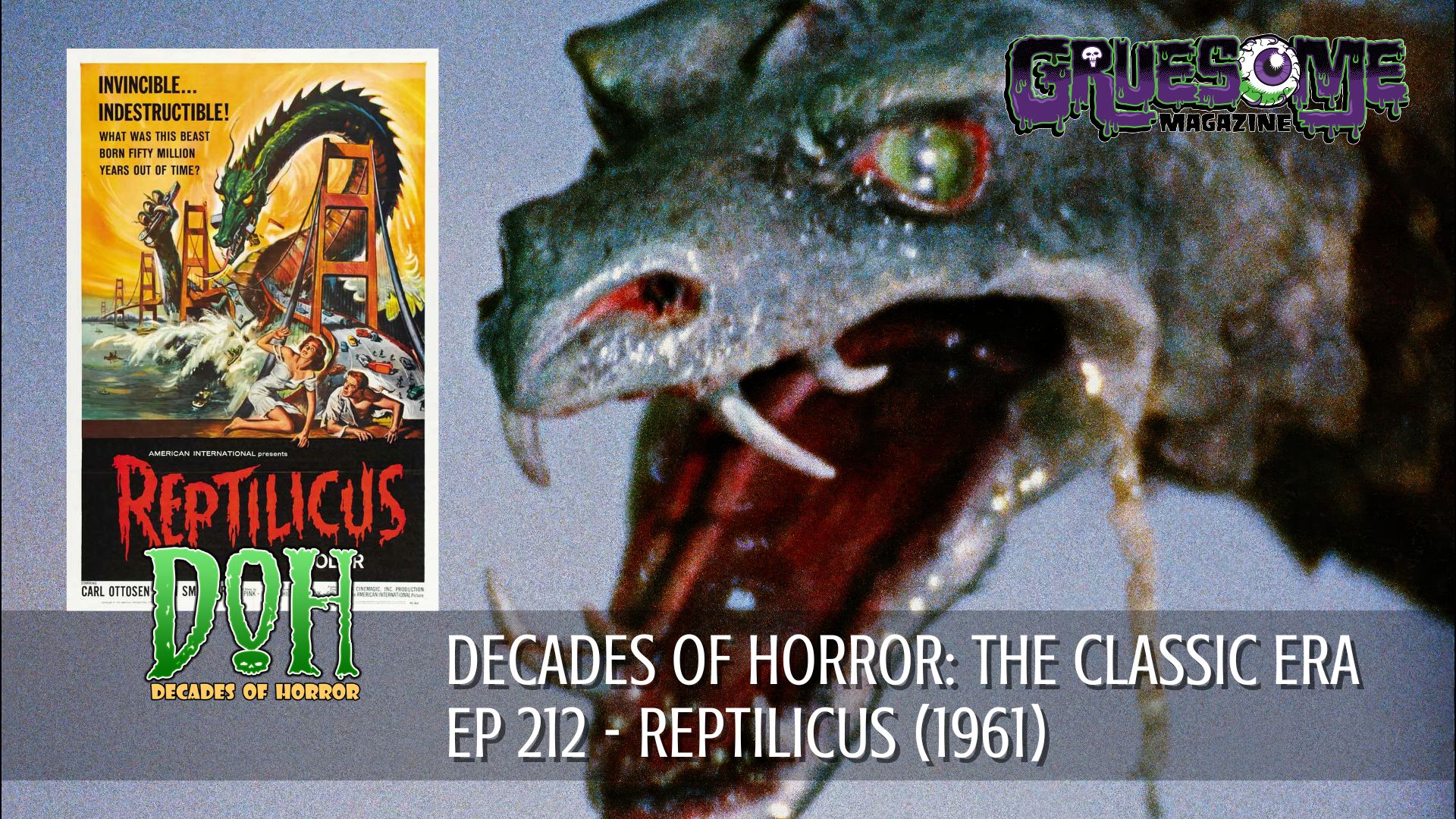 S01E212 Video Review - REPTILICUS