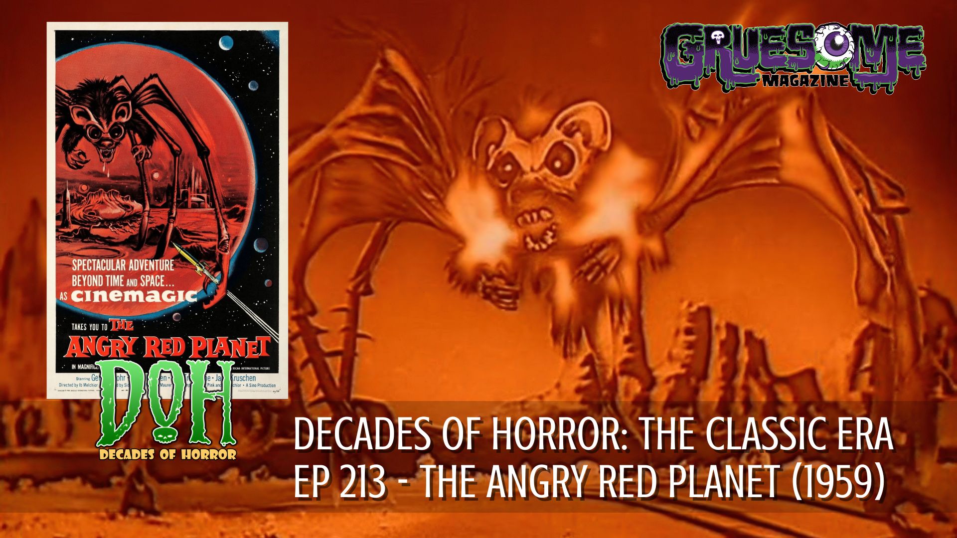 S01E213 Video Review - THE ANGRY RED PLANET