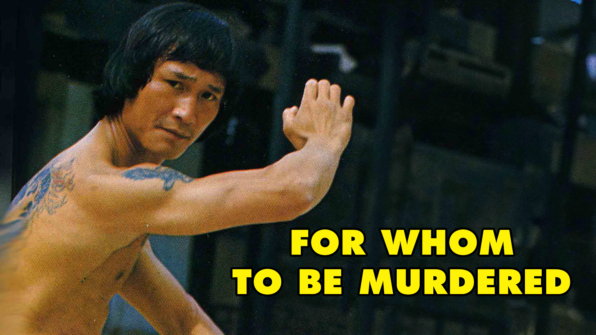 For Whom to Be Murdered (1978)