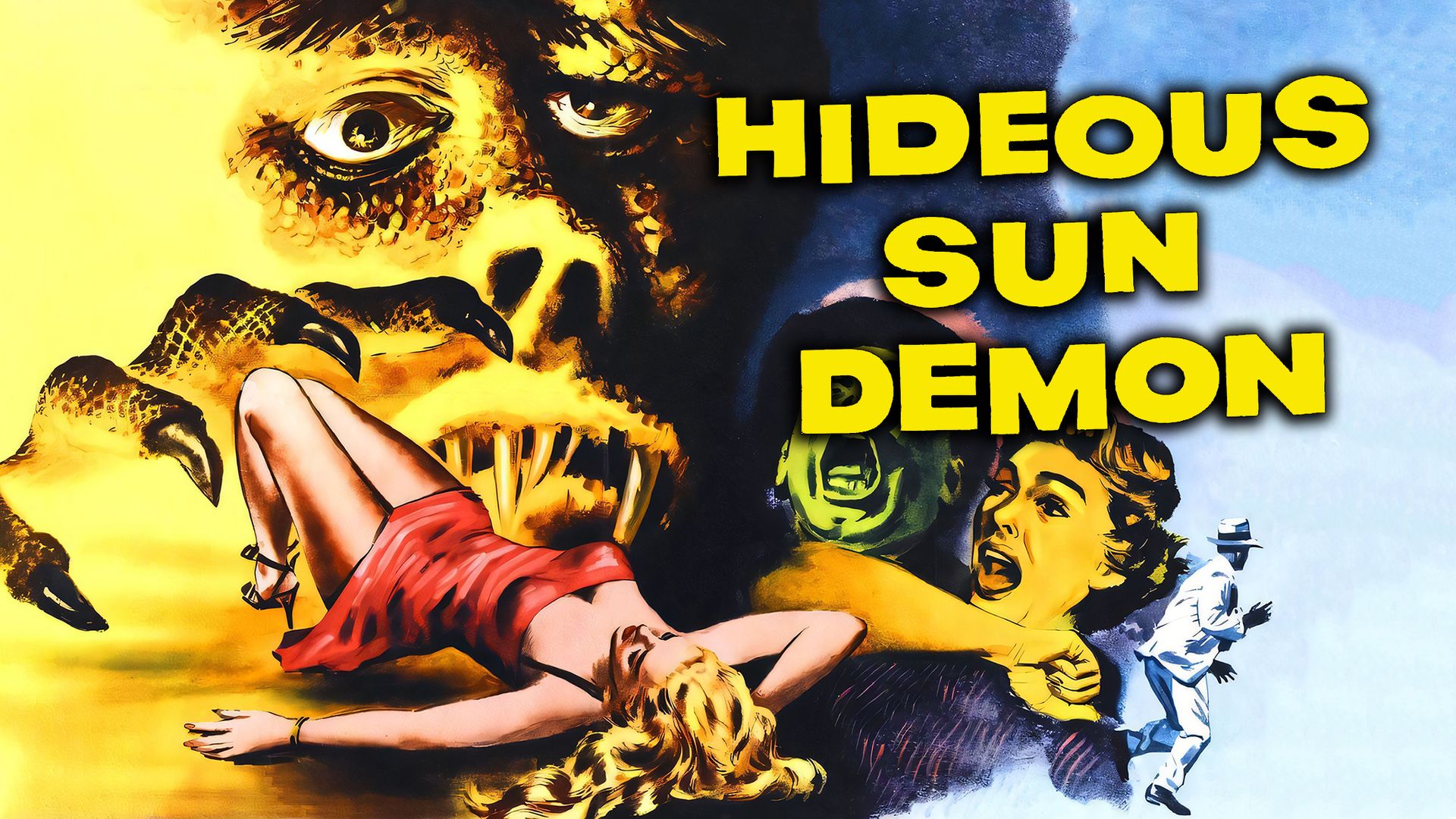 the hideous sun demon (1958)