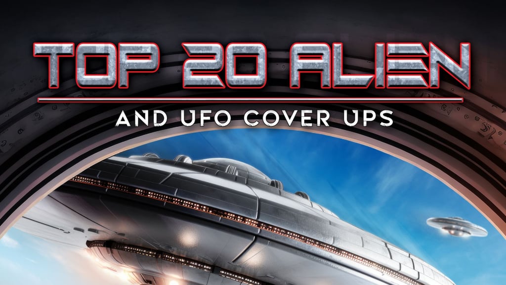 Top 20 Alien and UFO Cover Ups (2023)